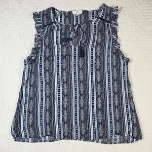 Ivy Blue Sleeveless Top